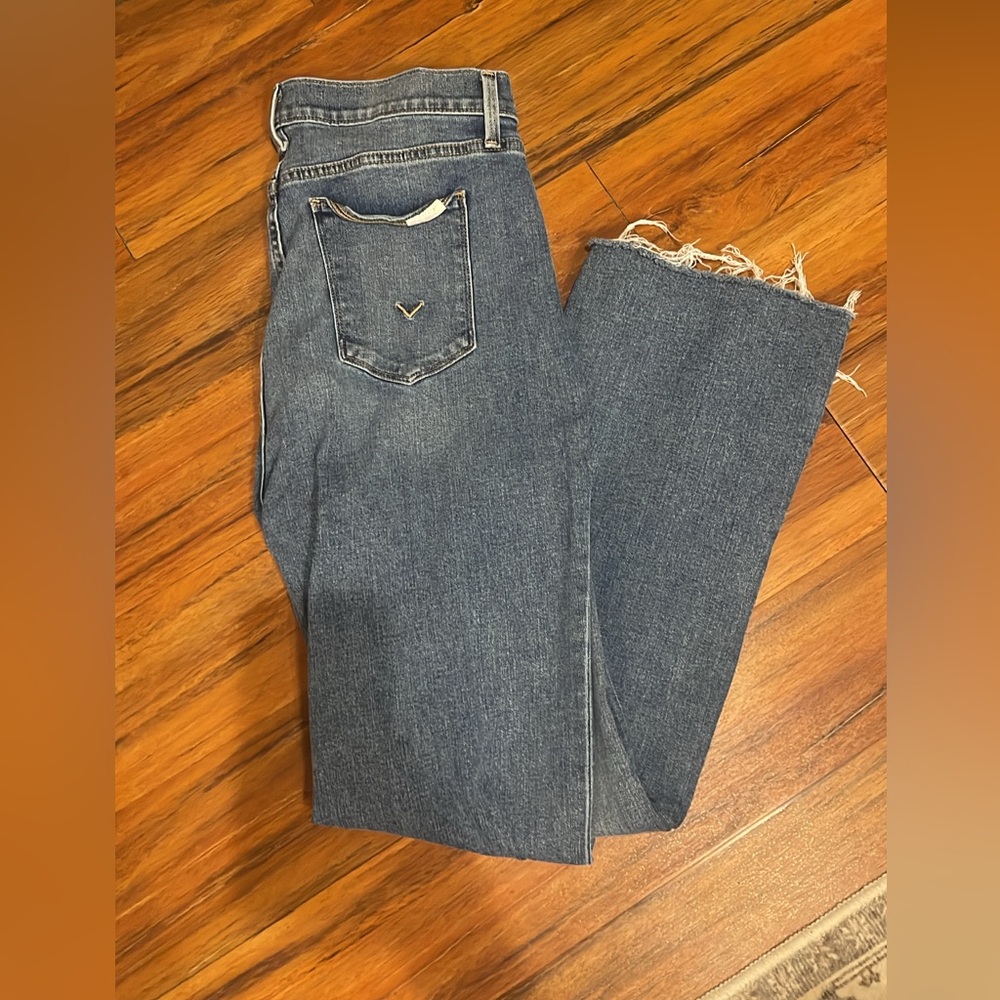 Hudson Jeans Blue Straight Leg Denim